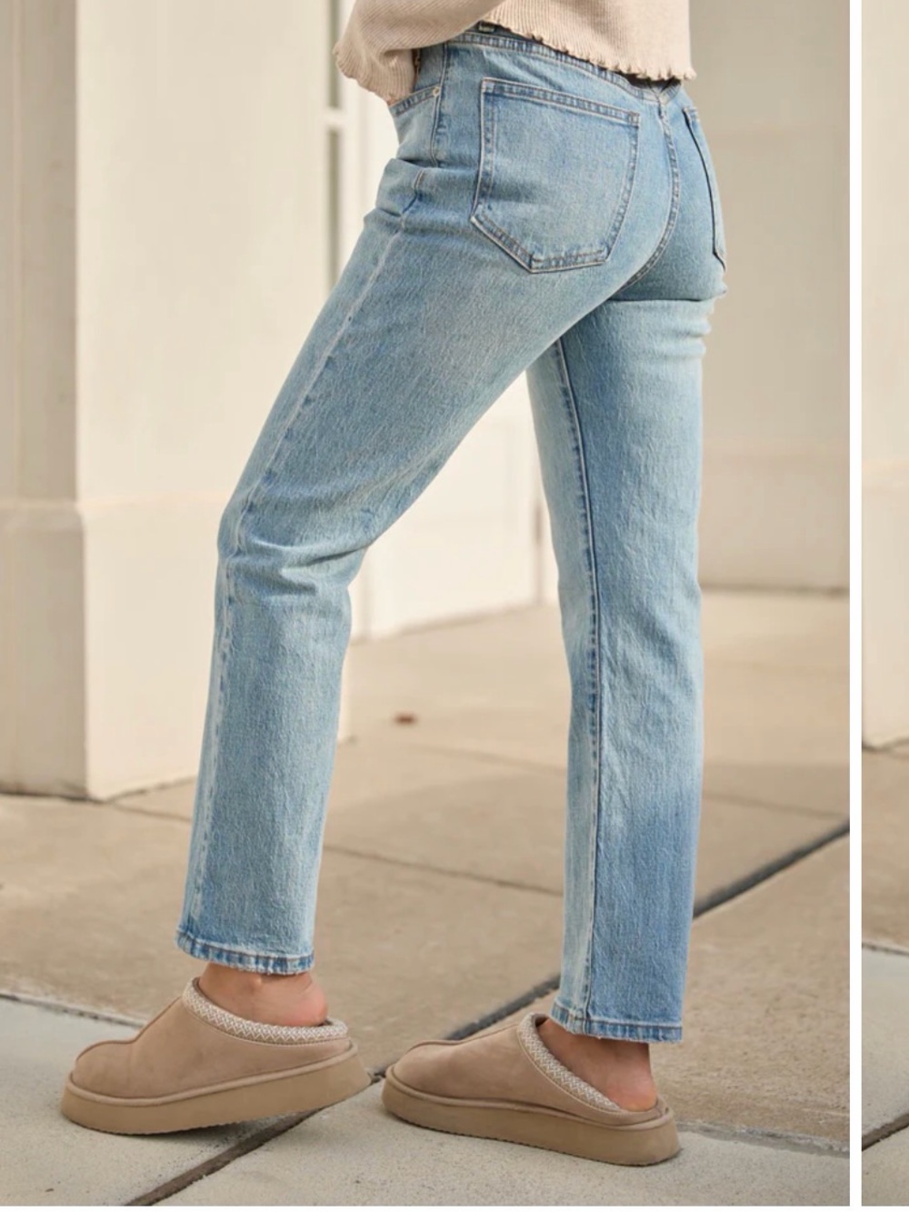 Pink Lily Millie Straight Leg Jeans - Picture 2 of 9